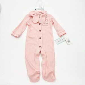Baby Gear Pink Bunny Outfit Set